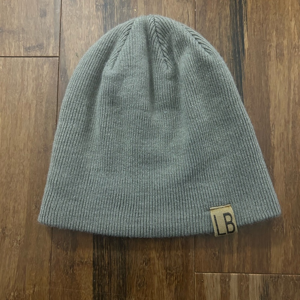 Taupe Little Bipsy Knit Beanie
